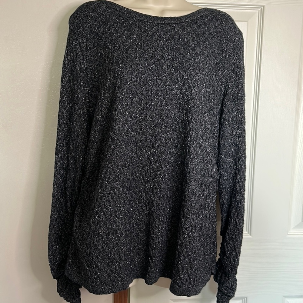 CATO | SIZE 22-24 | PULLOVER SWEATER | METALLIC THREADS